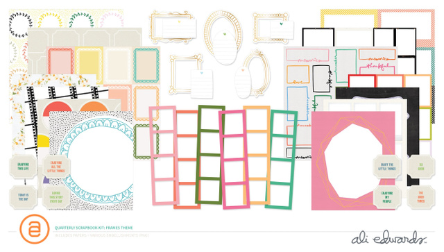 Frames Digital Scrapbook Kit, 1 of 1