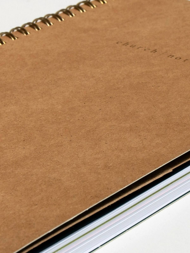 Kraft Bible Study Spiral Notebook, 2 of 13