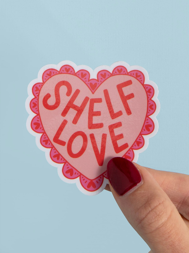 Shelf Love Decal Sticker, 1 of 2