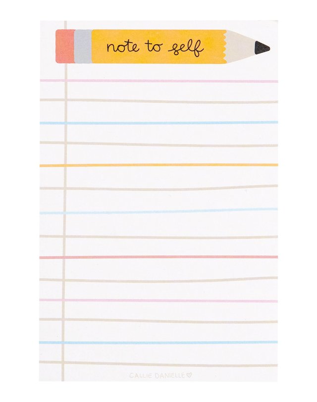 Note To Self Pencil Notepad, 4 of 6