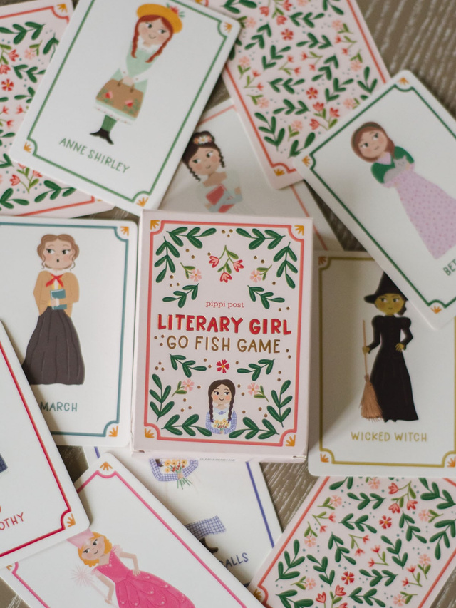 Literary Girls Go Fish Card Game, 2 of 3
