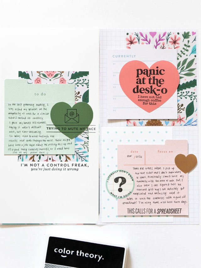 Stamp Set : 4×6 Work Day by Goldenwood Co, 3 of 4