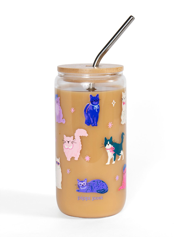 Cool Cats Glass Can, 6 of 7