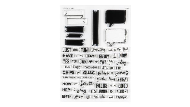 Stamp Set : 6×8 Let's Do This, 1 of 4