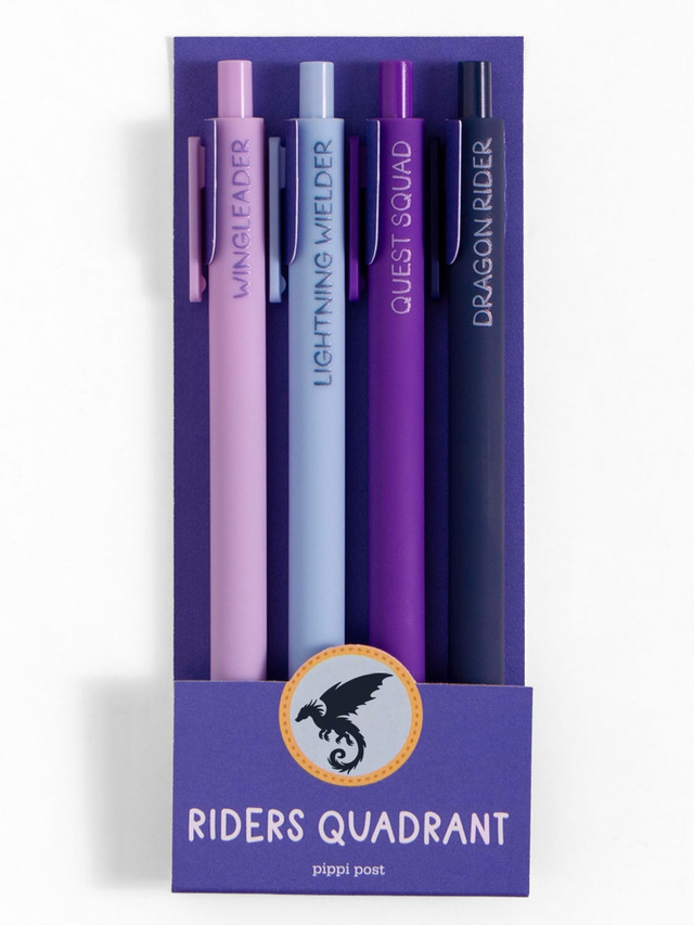Romantasy Riders Quadrant Pen Set, 1 of 3