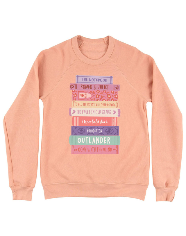 Romance Novels Sweatshirt - Peach, 3 of 3