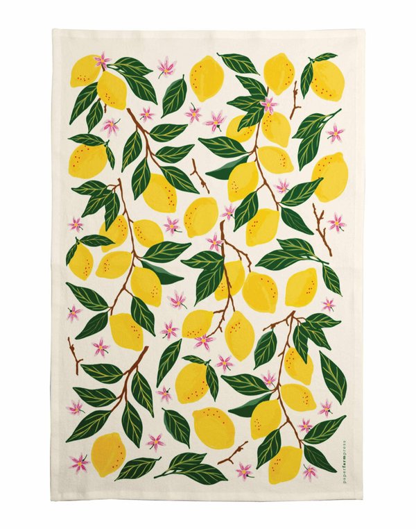 Lemon Grove Tea Towel, 3 of 6