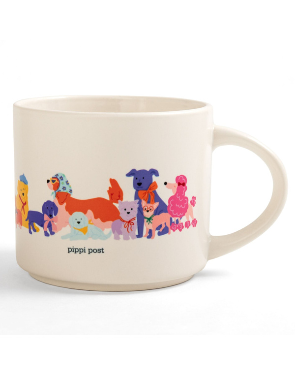 Dapper Dogs Large Ceramic Mug, 5 of 5