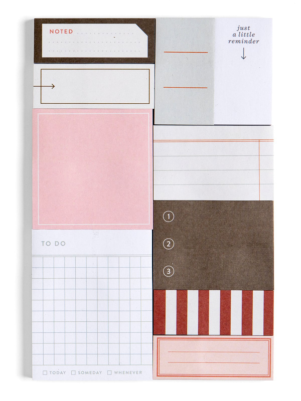 Sticky Note Notepads - Set of 10, 1 of 1