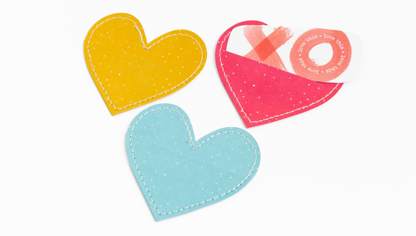 Heart Stitched Pockets, 2 of 2