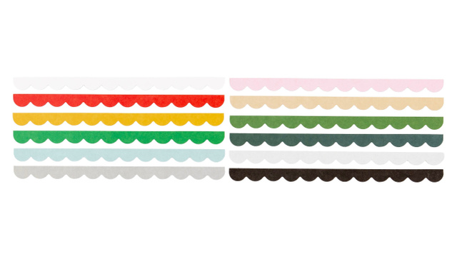 Cardstock Scallop Borders, 1 of 3