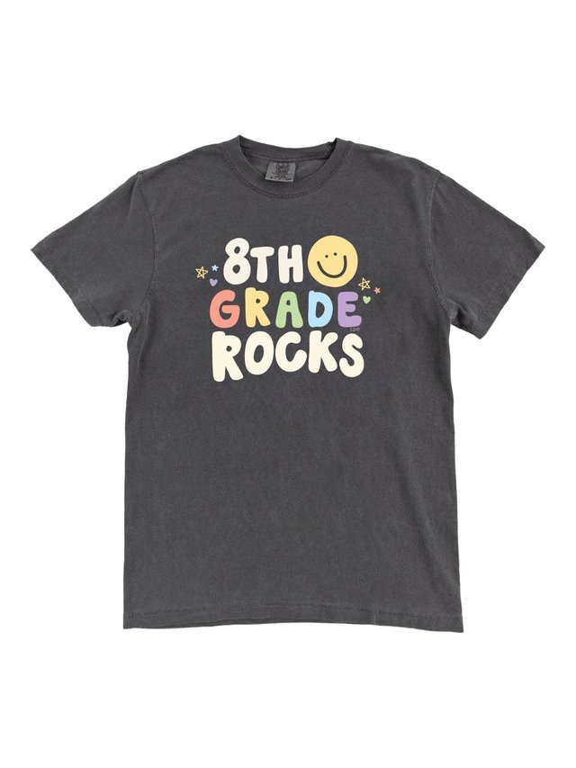 8th Grade Rocks Tee - Pepper, 1 of 1