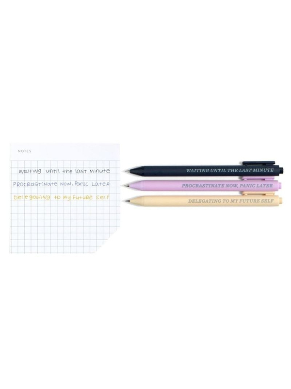 The Procrastinator Gel Pen Set, 3 of 3