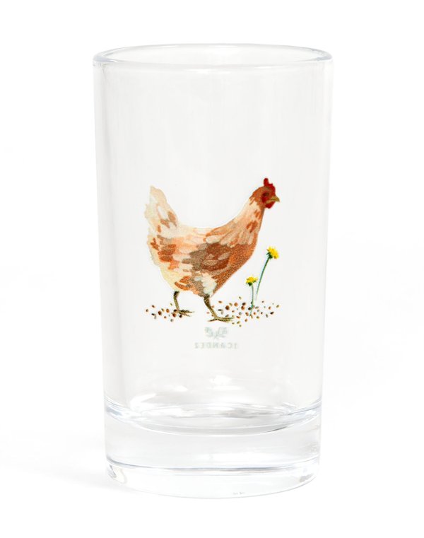 Chickens 6oz Mini Juice Glass Set, 7 of 7