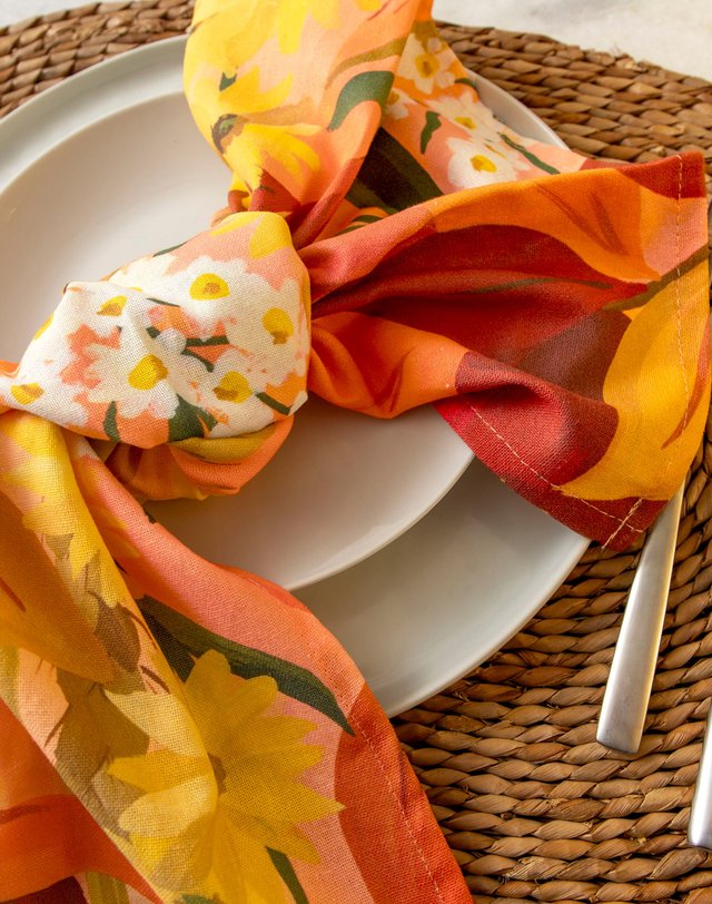 Fall Floral Kitchen Towel, 3 of 4