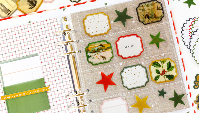 December Stories Plastic Label Pack, 3 of 3