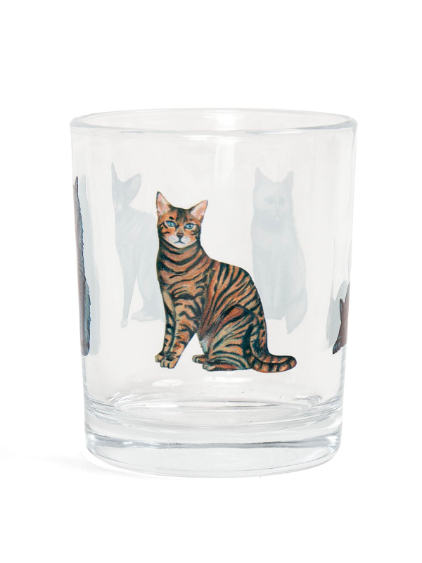 Devon Rex Cat & Feline Friends 7.5oz Short Juice Glass, 2 of 2