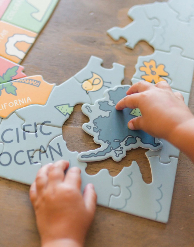 USA - 110 Piece Educational Jigsaw Puzzle, 7 of 8