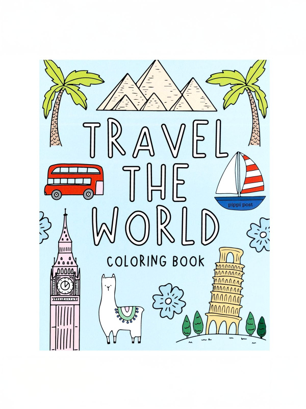 Travel the World Coloring Book, 1 of 5