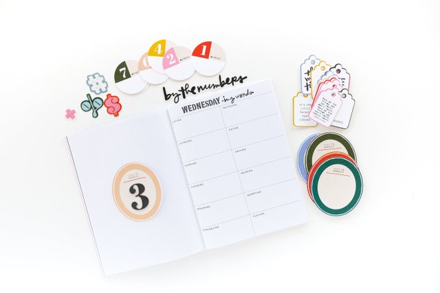 Week In The Life™ Color Blocked Notebook, 9 of 9