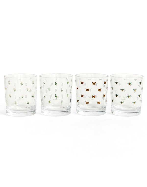 Pollinators 7.5oz Short Juice Glass Set, 6 of 6