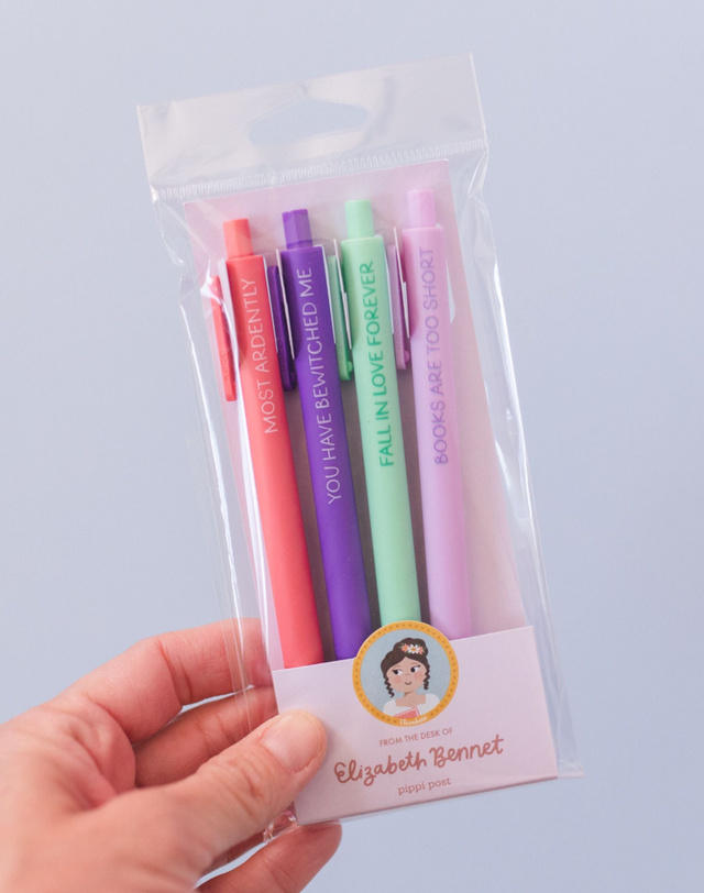 Pride & Prejudice Elizabeth Bennet Pen Set, 2 of 7