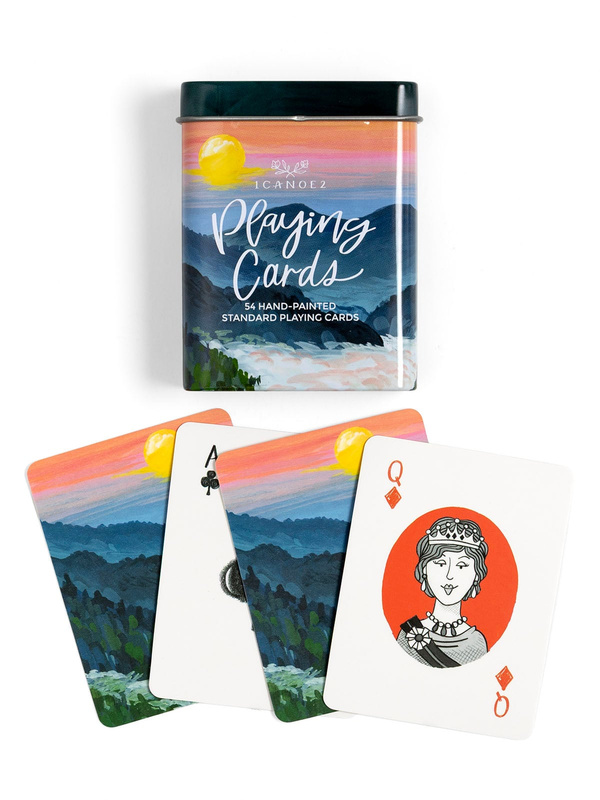 Travel Tin Playing Card Deck, 1 of 3