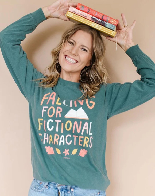 Fictional Characters Long-Sleeve Tee - Blue Spruce, 2 of 3