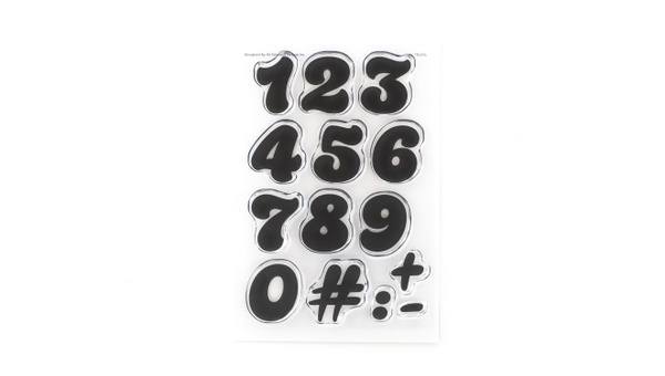 Numbers Are Awesome #18 4×6 Stamp Set, 1 of 2