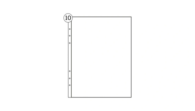6×8 Page Protectors 6×8 Pocket (10 pack), 1 of 1