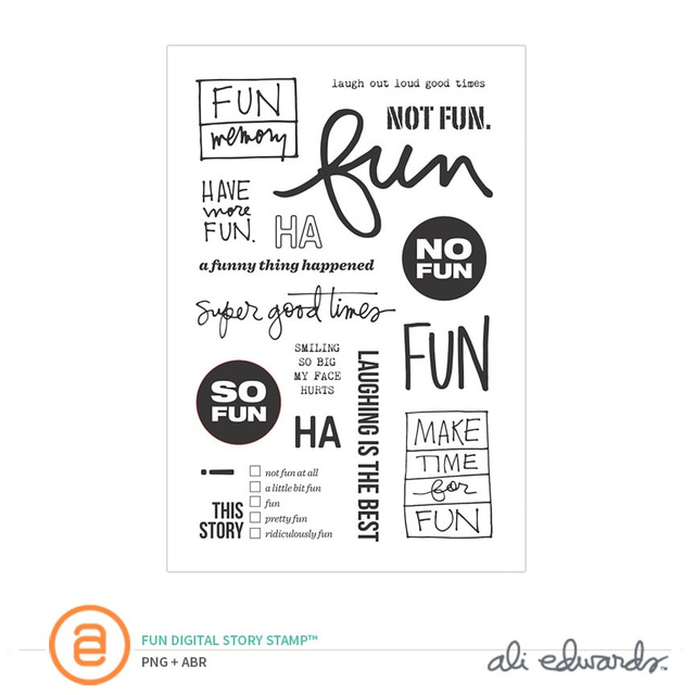 Fun Digital Story Stamp™, 1 of 1