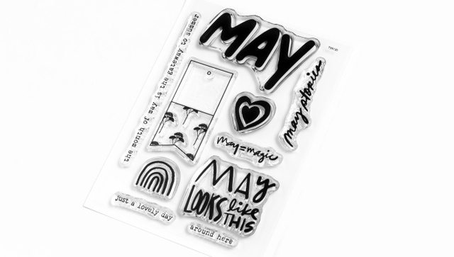 May 2024 3×4 Stamp Set, 2 of 2