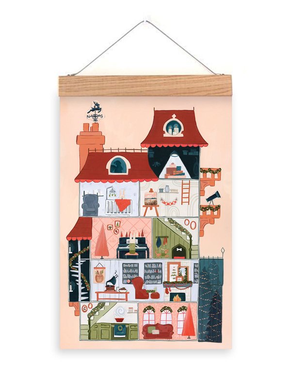 Christmas Countdown Calendar - Townhouse, 3 of 4