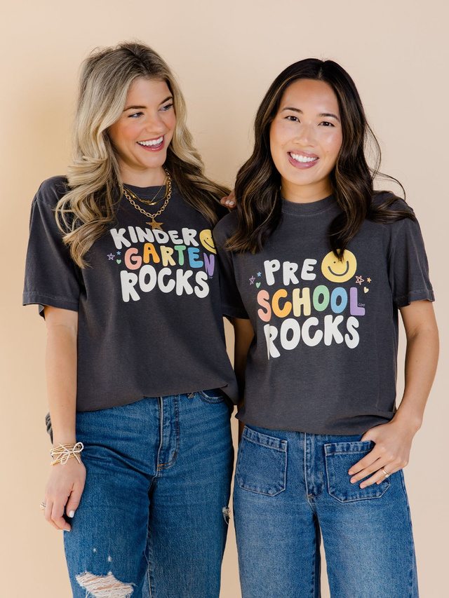 Kindergarten Rocks Tee - Pepper, 3 of 4