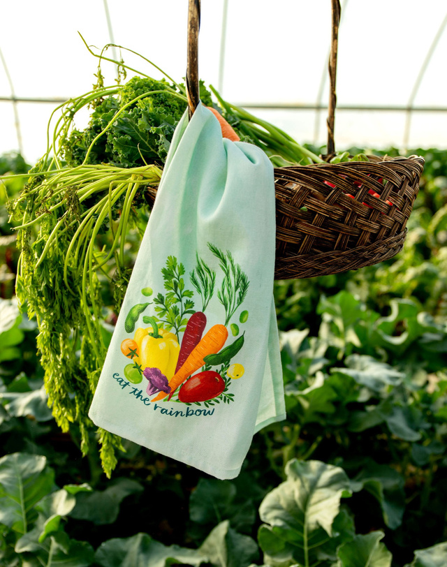 Eat The Rainbow Kitchen Towel, 3 of 5