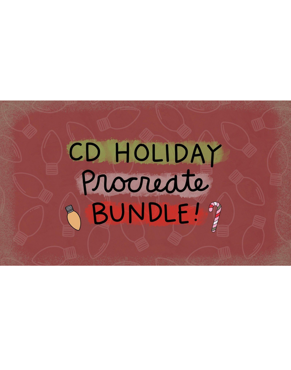 Holiday Procreate Bundle, 1 of 2