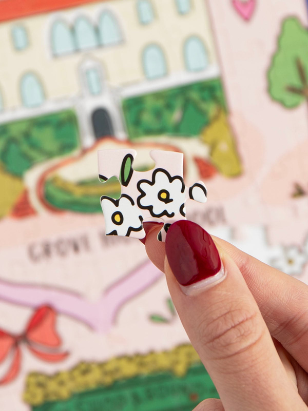 Rom Com City Map - 500 Piece Jigsaw Puzzle, 4 of 6