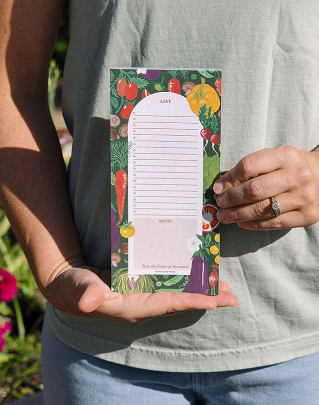 Farmers Market List Notepad, 1 of 4