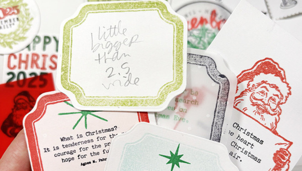 Fa La La 6×8 Stamp Set, 3 of 3