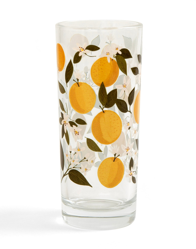 Orange Orchard Tall Juice Glass, 1 of 1