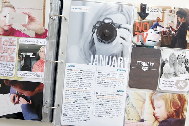 Day In The Life™ Inserts In Project Life® 2013, 1 of 6