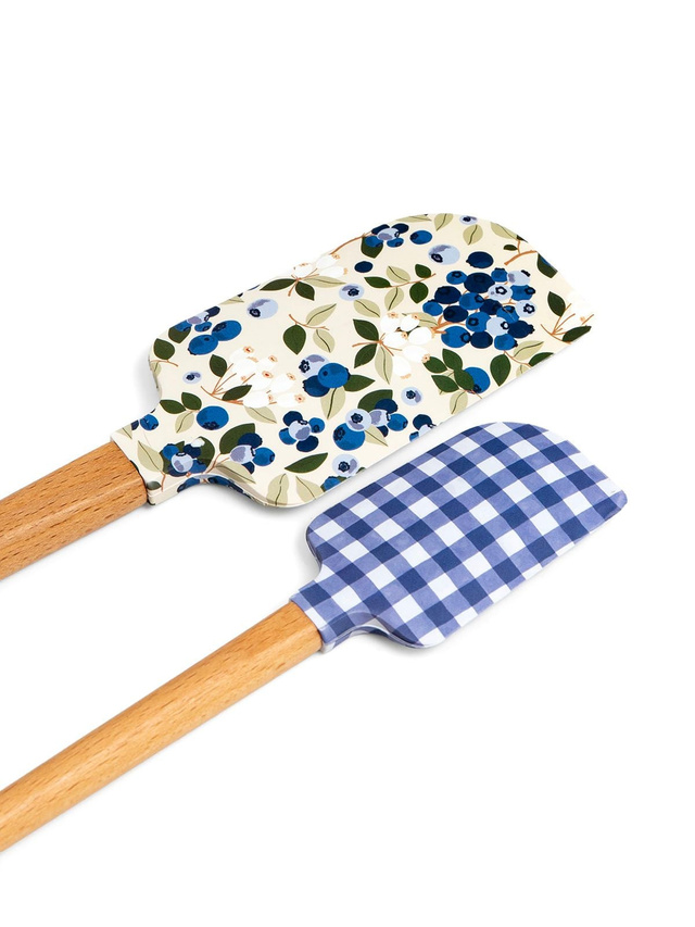 Blueberry Field Silicone Kitchen Spatulas - Set of 2, 4 of 7