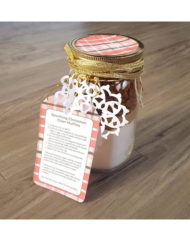 Digital Printable Muffin Recipe-In-A-Jar Tag, 3 of 3