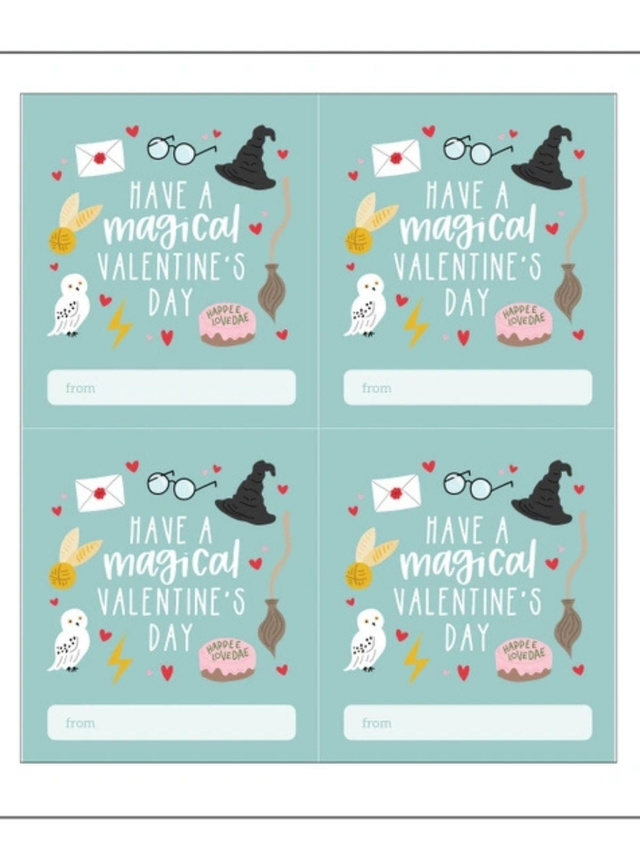 Digital Valentine Cards - Magical, 1 of 1