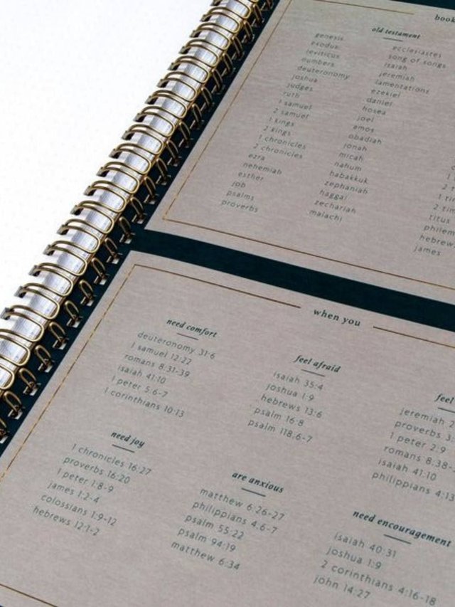 Kraft Bible Study Spiral Notebook, 7 of 13