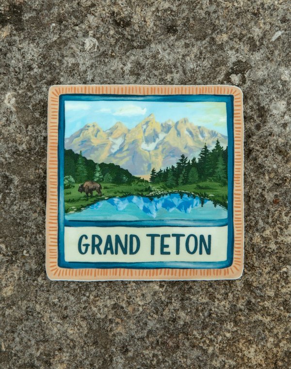 Grand Teton Decal Sticker, 2 of 2
