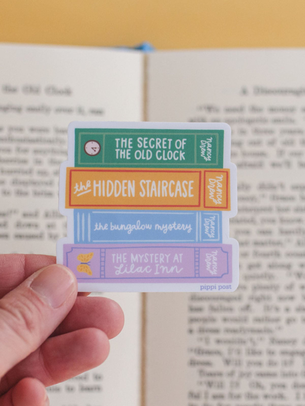 River Heights Bookstack Decal Sticker, 1 of 3