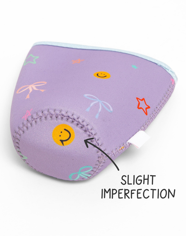 Imperfect Smiley Faces & Coquette Bows Drink Sleeve, 2 of 4