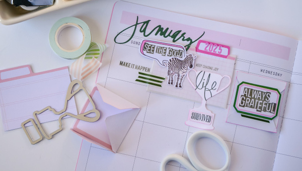 Stop The Blur Memory Planner Kit - December 2024, 6 of 12