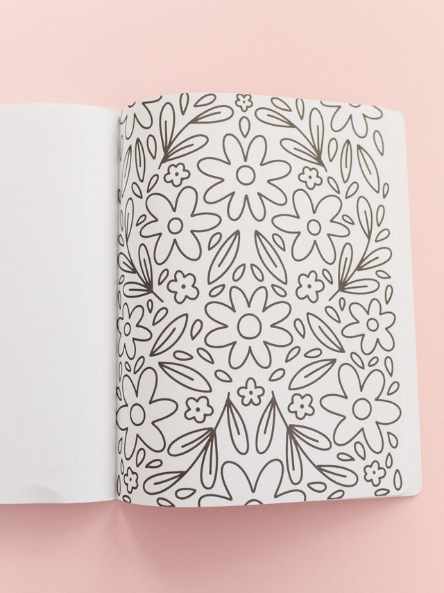 Bows & Blooms Coloring Book, 5 of 11
